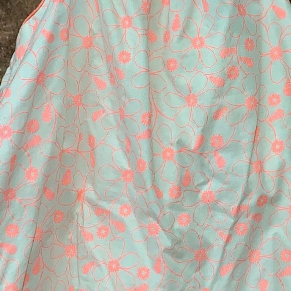 Sz6 Cherokee Pink & White Floral Print Tank Top - Picture 5 of 7